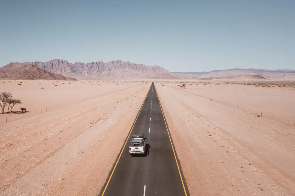 Route and Namibia