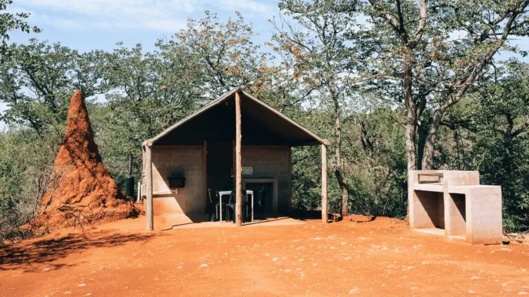 Namibië, kamperen