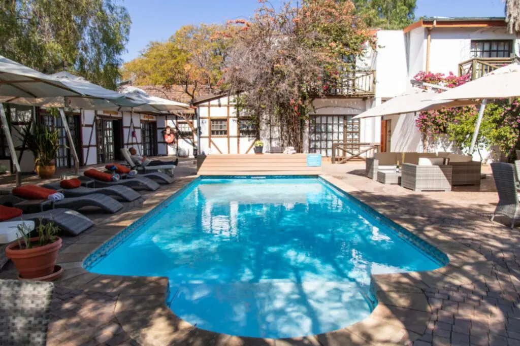 Roof of Africa Hotel - Windhoek - Namibia - Namibia Nomads