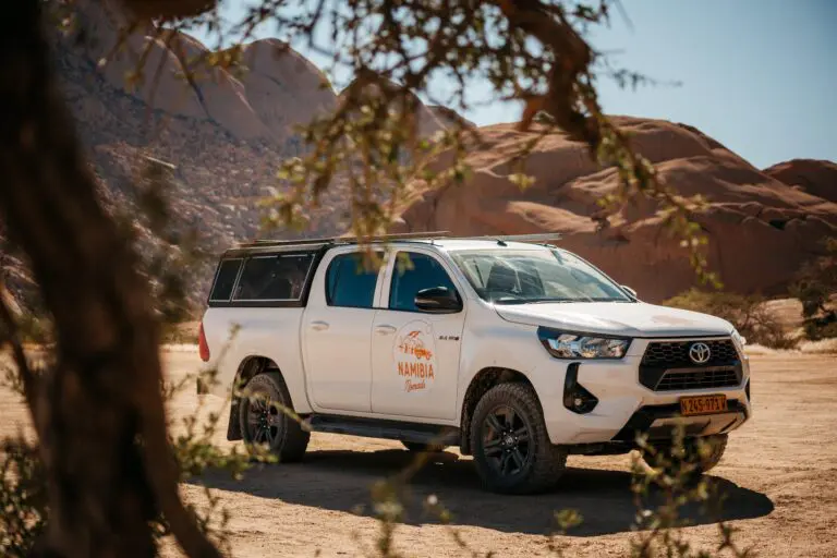 Voiture 4x4 en namibie